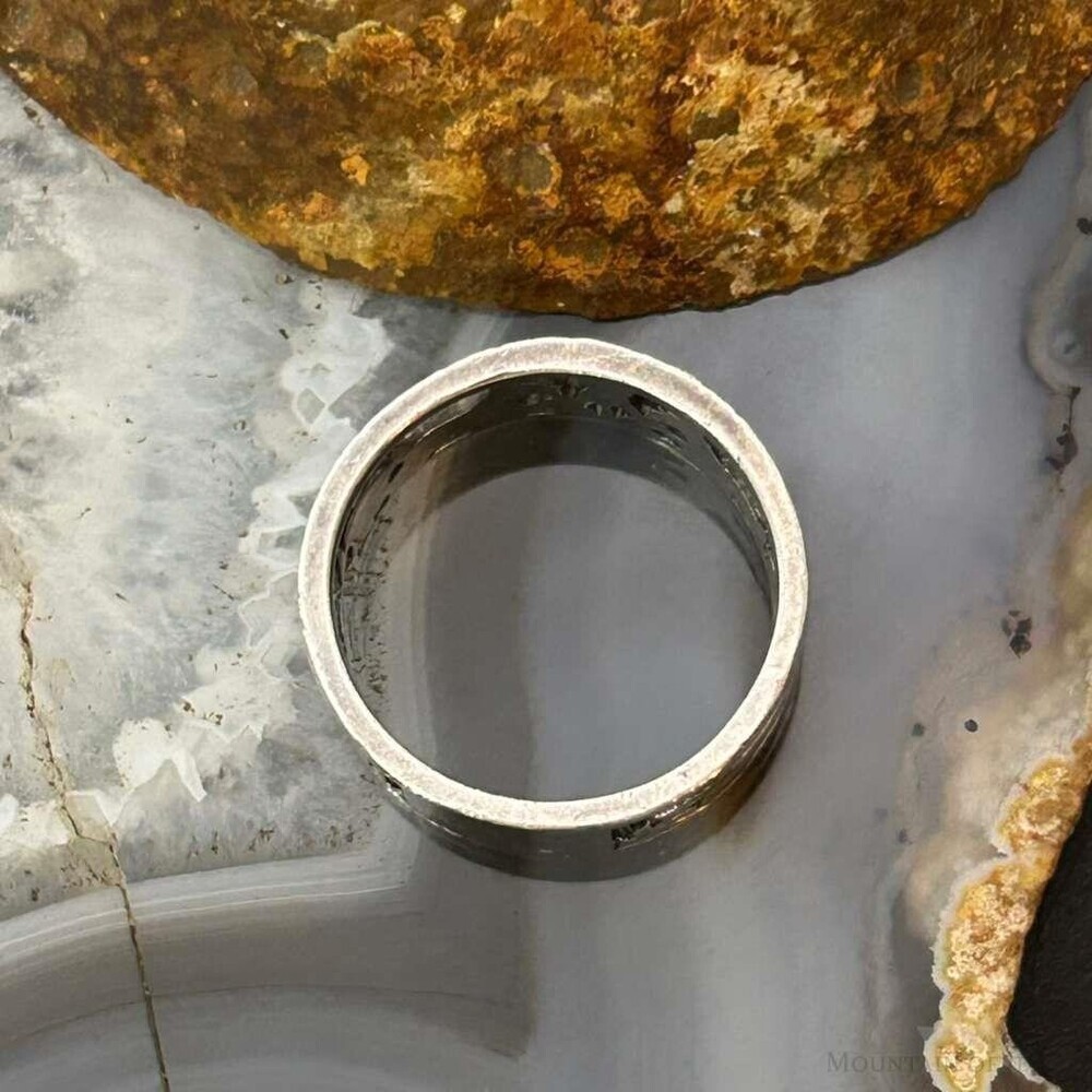 Vintage James Avery Sterling Silver Dogs Ring Size 8.5 For Women - Picture 8 of 10